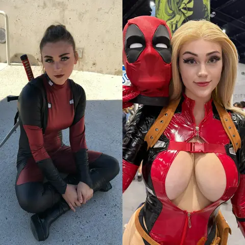 Rate my cosplay bimbofication 1-10