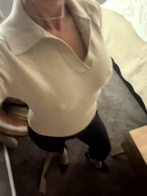 All set for work - I hope everyone likes my outfit