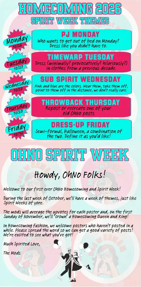 Homecoming and Spirit Week!