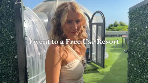 I went to a FREE USE resort