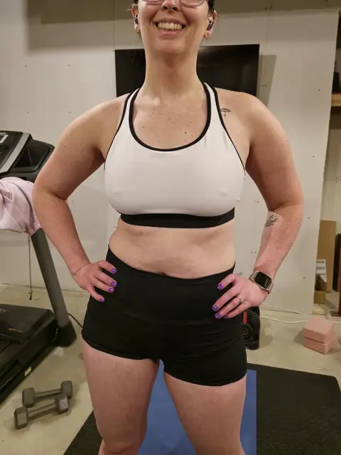Getting my sweat on [F]