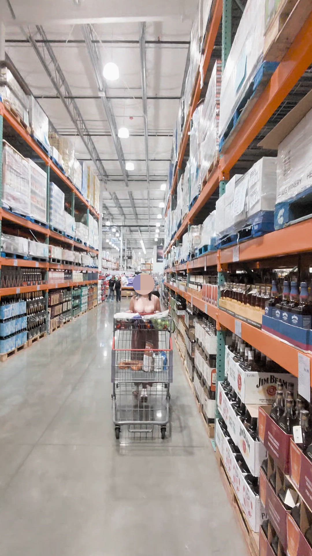 Walking the alcohol aisle… Booze or the Boobs