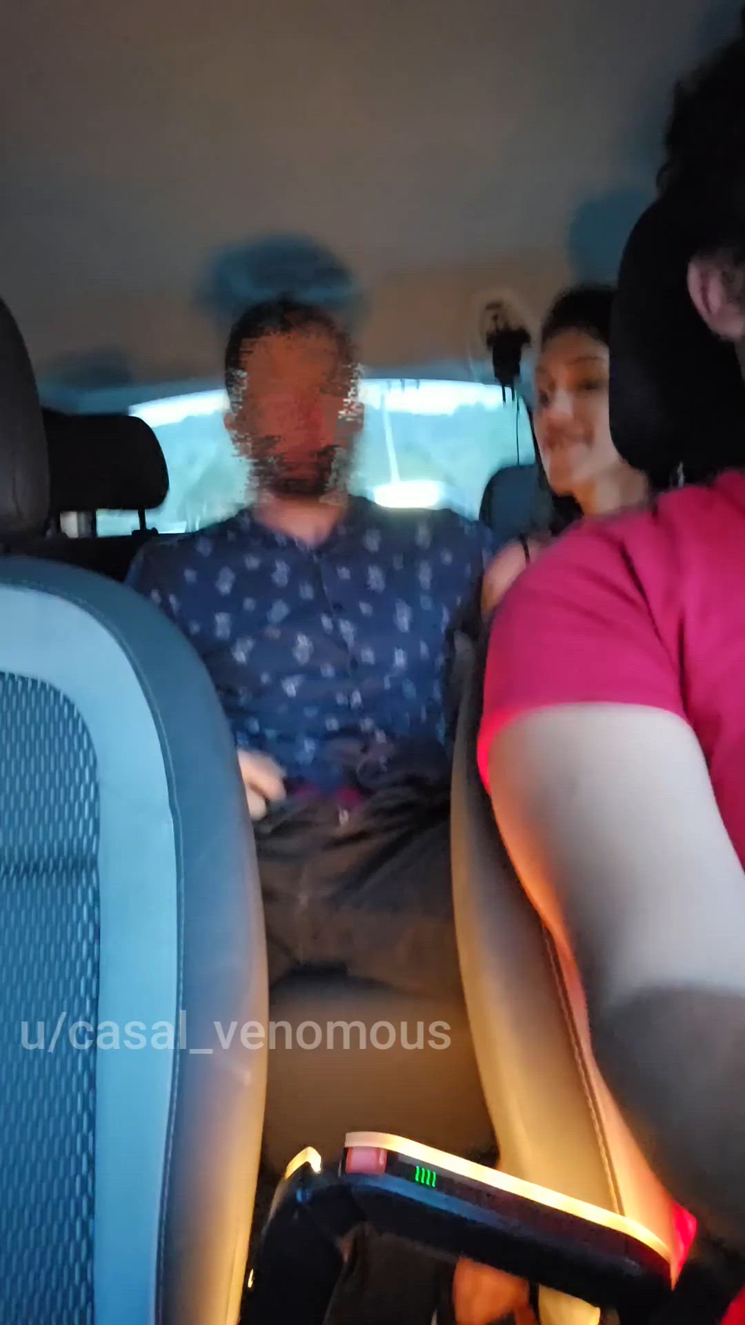 Cuck's behind the wheel while I suck off my ex in the back. Do you keep driving?