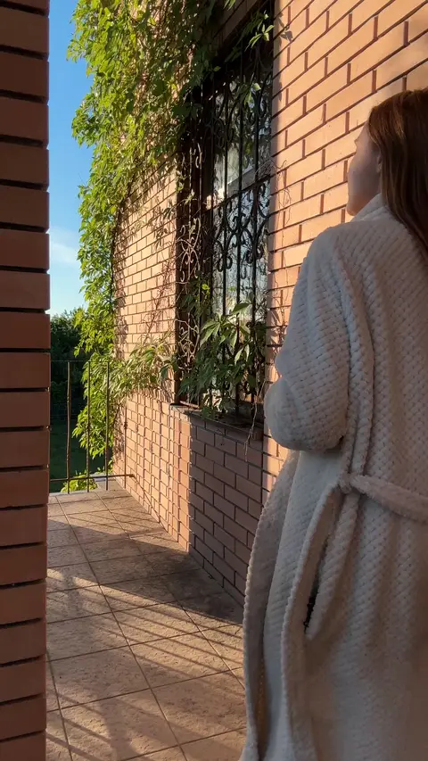 i'm bare outside and the thrill is the point